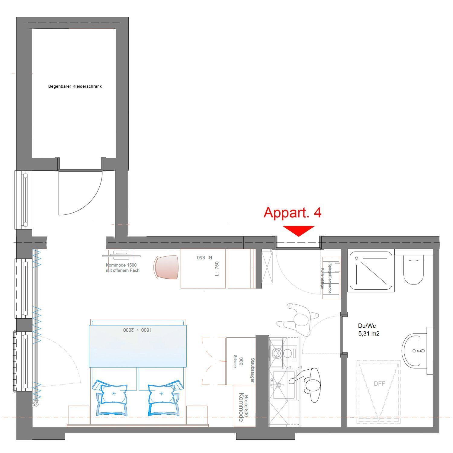 Hubertus Appartements Inzell Værelse billede